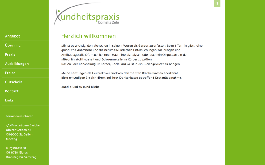 Xundheitspraxis-Zehr